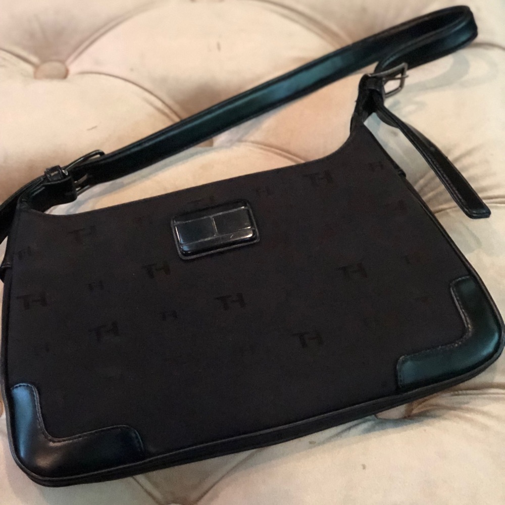 Vintage Tommy Hilifiger Black Purse